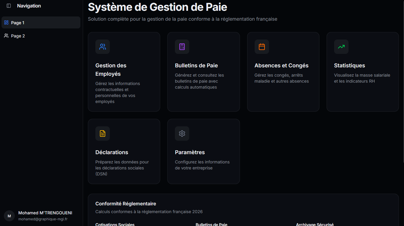 Système de Gestion de Paie